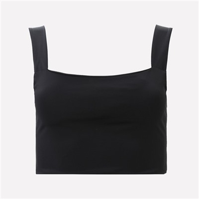 Топ женский MINAKU: Basic line, чёрный, кулирка, размер 44