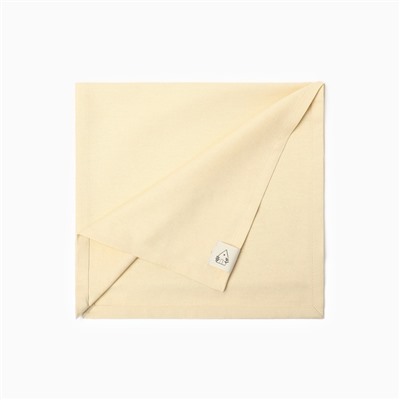 Дорожка на стол «Этель» Home 40×146 см, 100% хлопок, саржа 250 г/м², молочная