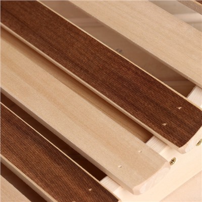 Подголовник анатомический для бани и сауны «Термо», 30×34×10 см, деревянный, «Добропаровъ»