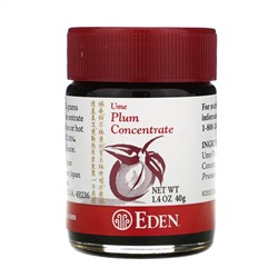 Eden Foods, Концентрат сливы умэ, 1,4 унции (40 г)