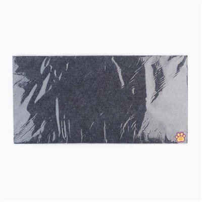 Когтеточка для кошек самоклеящаяся «Серый», 60×30 см