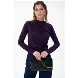 Лонгслив Нора (фиолетовый)