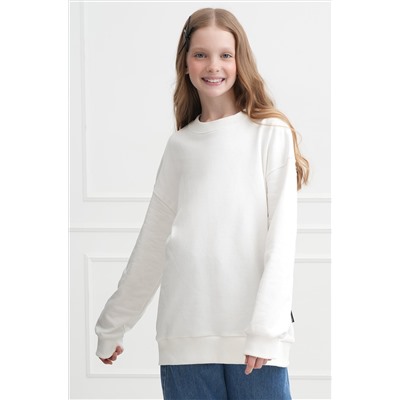 Детский свитшот оверсайз из футера трехнитки Happyfox