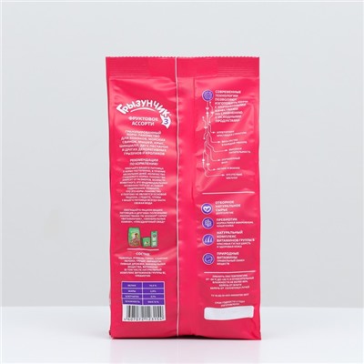 Корм-лакомство «Зоомир Грызунчик 3» для грызунов и кроликов, фруктовое ассорти, 200 г