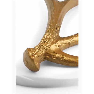 Подставка для бутылки «Рог», под бронзу с позолотой