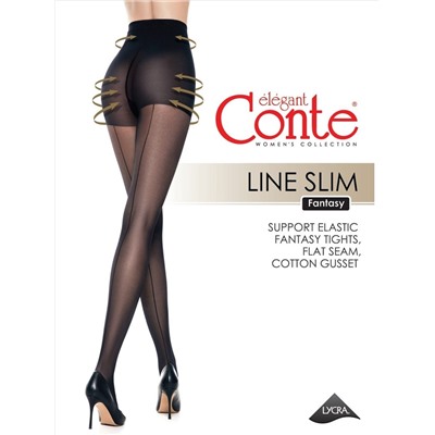 Line Slim Fantasy (Колготки фантазийные, Conte elegant )