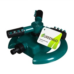 Распылитель 3-лепестковый, под коннектор, пластик, Greengo