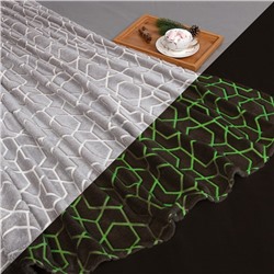 Плед светящийся в темноте «Этель. Геометрия», 150×200 см, корал-флис