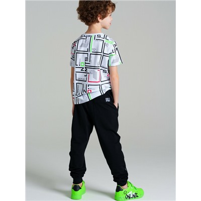 Комплект трикотажный для мальчиков: фуфайка (футболка), брюки
