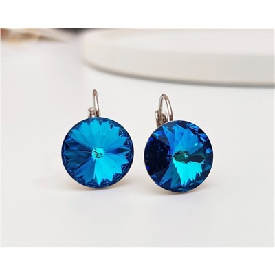 Серьги с кристаллами Swarovski