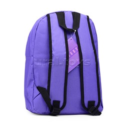 Рюкзак "Street Basic" 16,8 л., фиол. 40х28х15см. мягкий, 1 секц. молния универс.