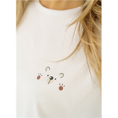 Футболки DEA MIA ФУТБОЛКА ЖЕНСКАЯ 5619 OVERSIZE CROP T-SHIRT