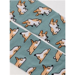 Носки женские CONTE Хлопковые носки с рисунками &quot;corgi&quot;