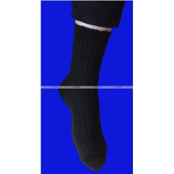 5 ПАР - Носки мужские ШЕРСТЯНЫЕ ЧЕРНЫЕ арт. 1А40