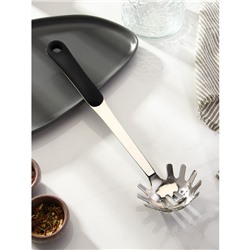 Ложка для спагетти из нержавеющей стали Доляна Home, 32×8,5 см, толщина 3 мм