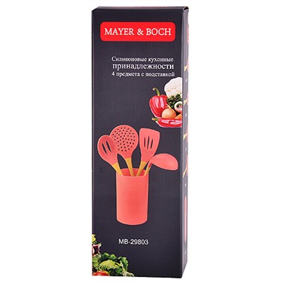 29803 Набор половников СИЛИКОН 5пр MB (х12)