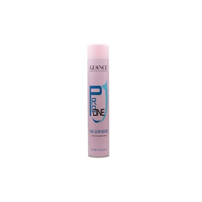 Glance Professional Лак для волос PRO ONE HAIR Сильная Фиксация 750мл