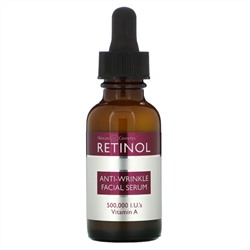 Skincare LdeL Cosmetics Retinol, Anti-Wrinkle Facial Serum, 1 fl oz (30 ml)