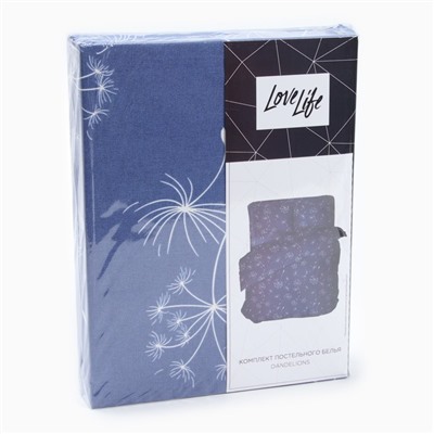 Постельное бельё 2-спальное LoveLife Dandelions, бязь
