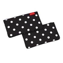 Пенал-косметичка 220х120 мм 52357 "Белый Горошек/Dots in Black" ErichKrause