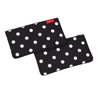 Пенал-косметичка 220х120 мм 52357 "Белый Горошек/Dots in Black" ErichKrause