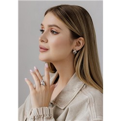 Кольцо из серебра родированное 925 пробы К50120р