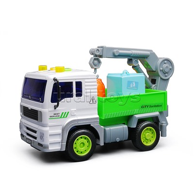 Набор машин "Городская служба" 1:20 (свет, звук) в коробке