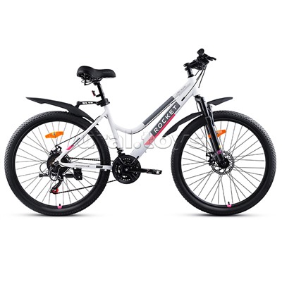 Велосипед 26" Rocket lady Alloy 26, цвет белый, размер 17"