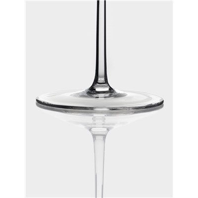 Бокалы для вина Magistro «Амьен», 530 мл, h=28 см, набор 2 шт., стекло, прозрачные