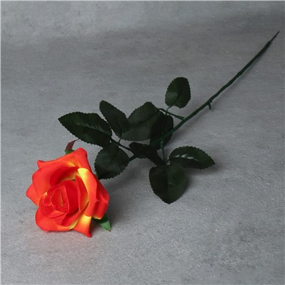 Цветок искусственный Роза 63 см / 0341-42 /уп 10/300/1200/