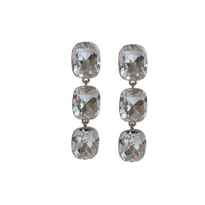 Серьги с кристаллами Swarovski