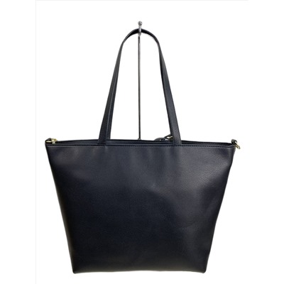 Женская сумка из искусственной кожи, цвет черный