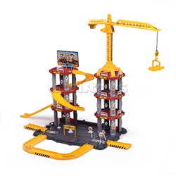 Парковка "Приключения на стройке" (142 предметов) в коробке