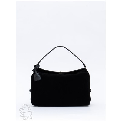 Сумка женская кожаная 1026LF black Polina&Eiterou  в Новосибирске