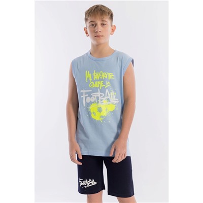 Костюм майка с шортами М223016Пб