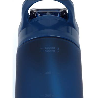 Бутылка для воды Onlytop, 550 мл, синяя