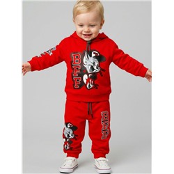 Комплект детский трикотажный для мальчиков: толстовка, брюки