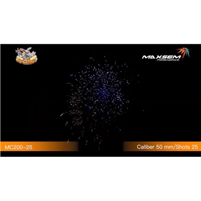 Фейерверк MC200-25 Черная магия / Black Magic (1.9" х 25)