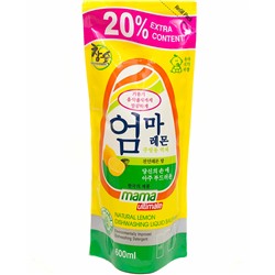 MAMA ULTIMATE Бальзам для мытья посуды «Лимон» 600 мл