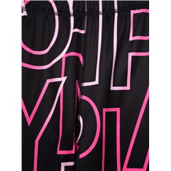 Термокомплект трикот. для девочек: фуфайка (футболка) с длин. рук, брюки