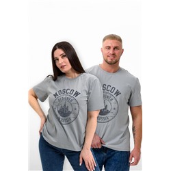Футболка мужская 8503 (Серый_москва)