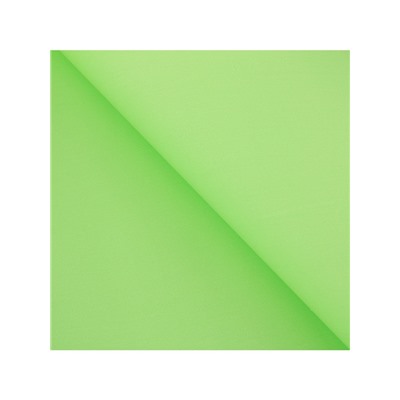 Плёнка для цветов упаковочная пудровая двухсторонняя «Салатовый+жёлтый», 50 мкм, 0.5×10 м