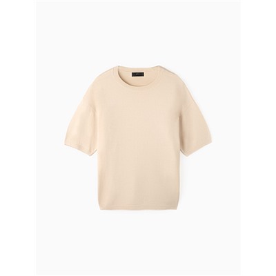 Футболка женская MIST, размер 42-44, бежевая