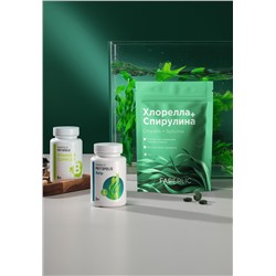 Водоросли хлорелла и спирулина прессованные