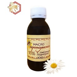 Масло прополисное с пчелиным подмором 100 мл