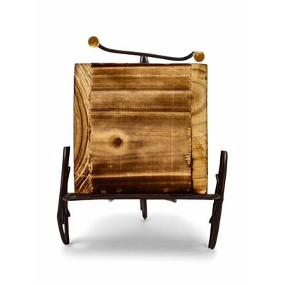 Декоративное кашпо для цветов «Велосипед», 23×8×12 см, дерево, металл, Greengo