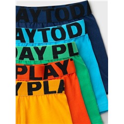 Трусы трикотажные для мальчиков - боксеры, 5 шт в комплекте