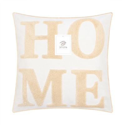 Наволочка декоративная «Этель» Бохо Home, 45×45 см, цвет натуральный