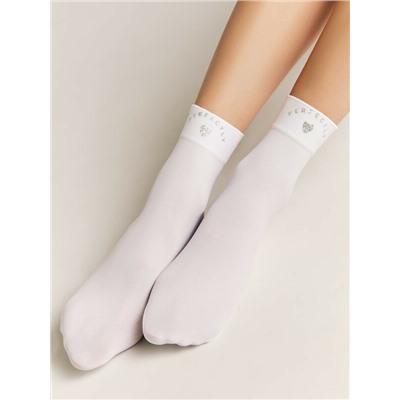 Полиамидные CONTE FANTASY Матовые носки с сияющей термоаппликацией Perfectly