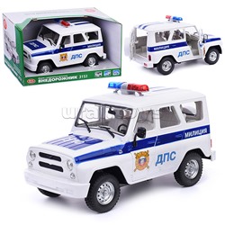 Машина "Внедорожник. ДПС" в коробке